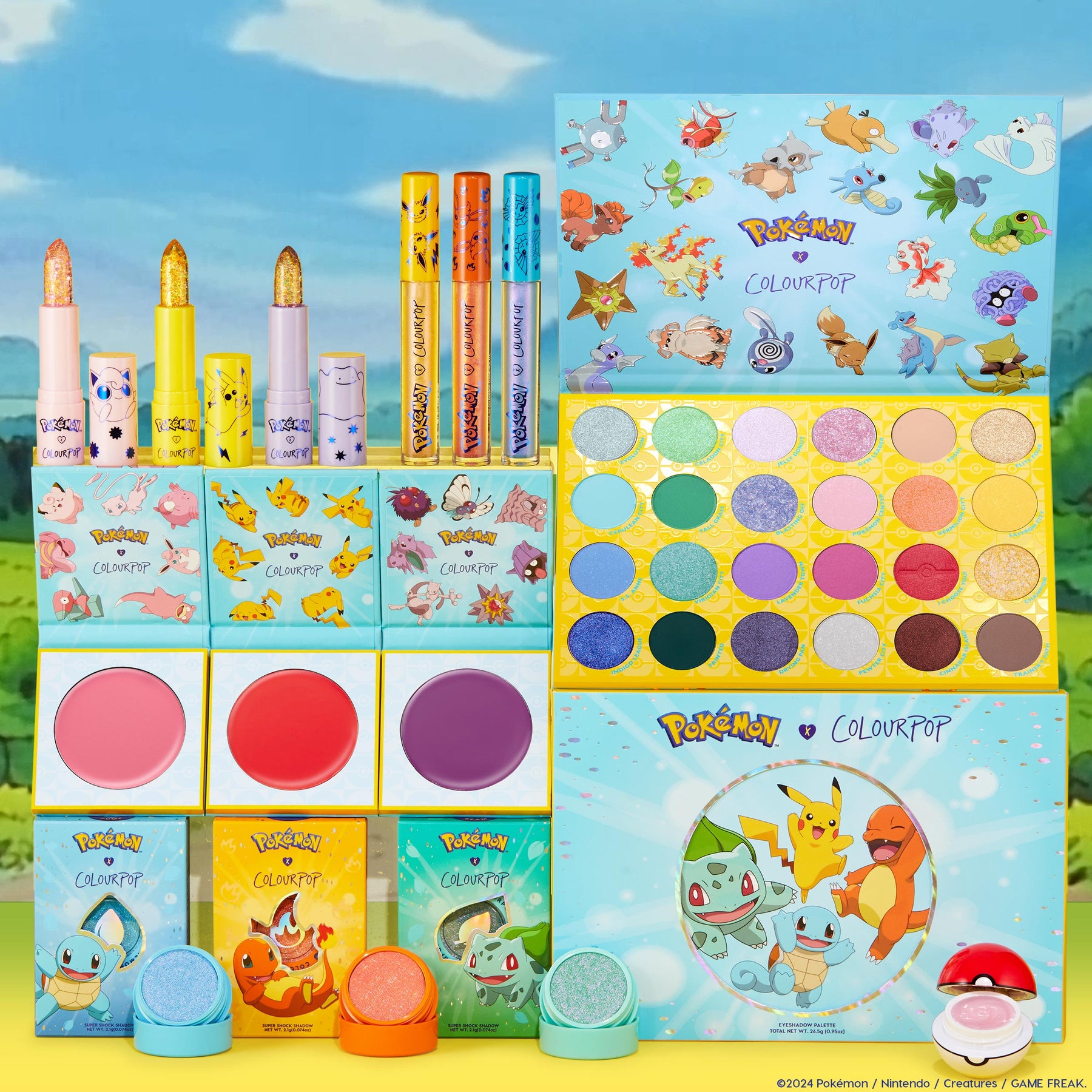 Pokémon x ColourPop Collection | Colour Edit
